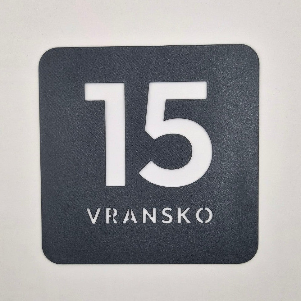 Hišna številka Senca