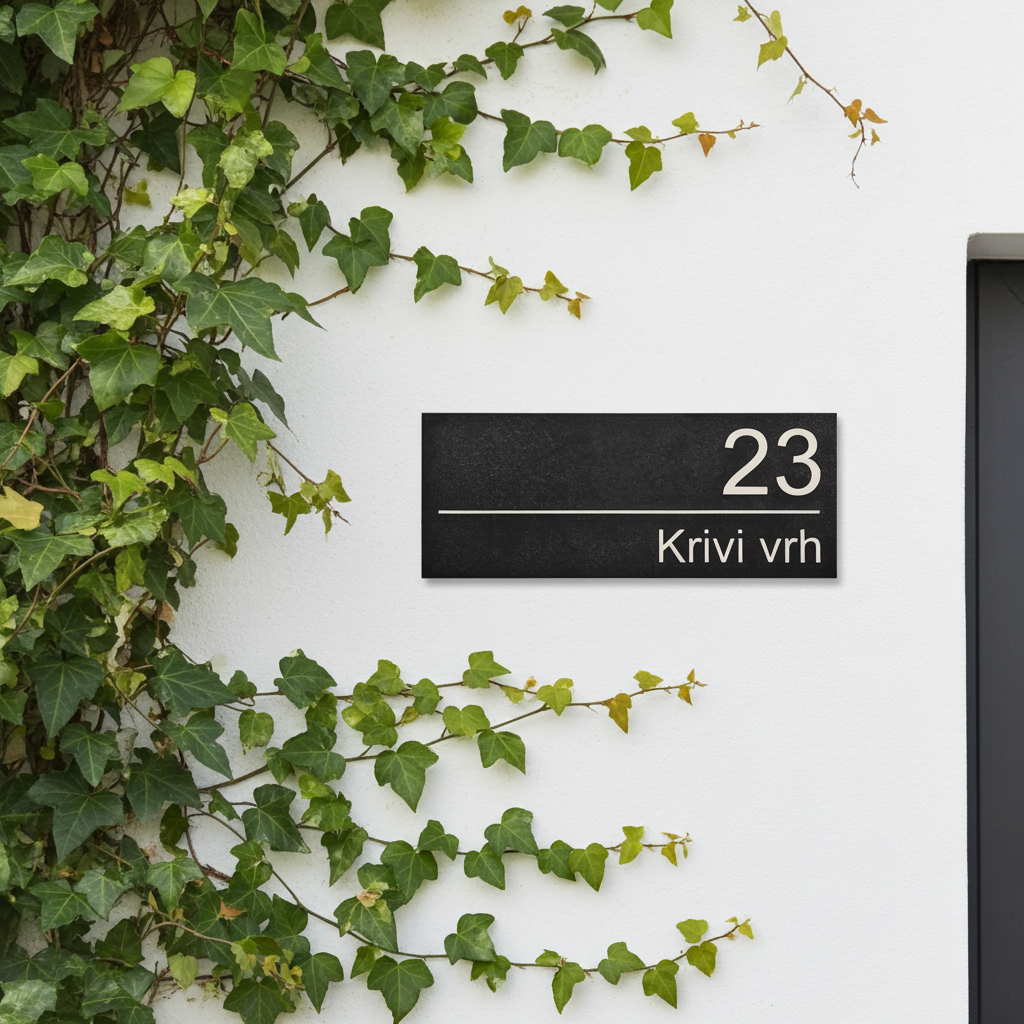 Hišna številka TIP 5