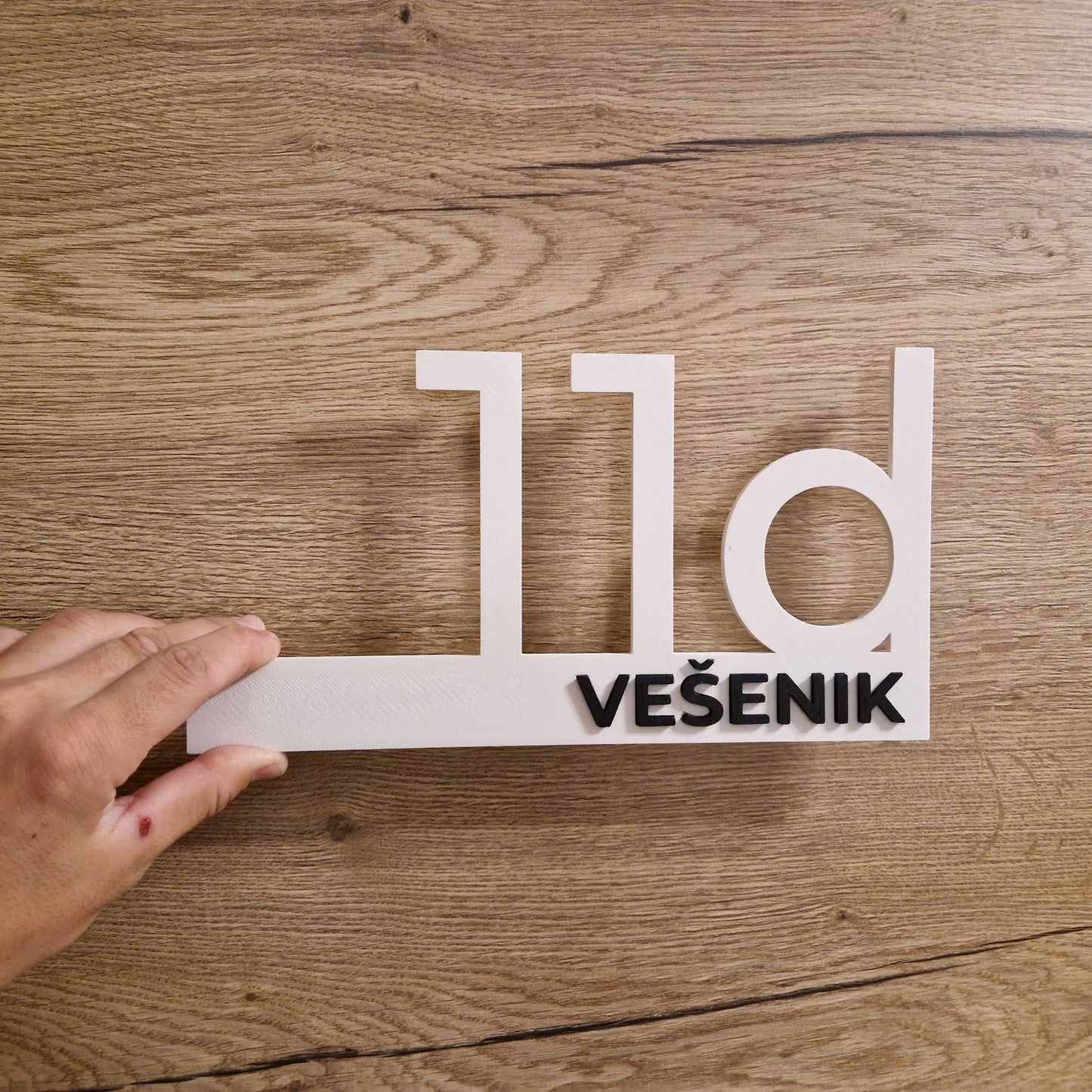 Hišna številka TIP 1