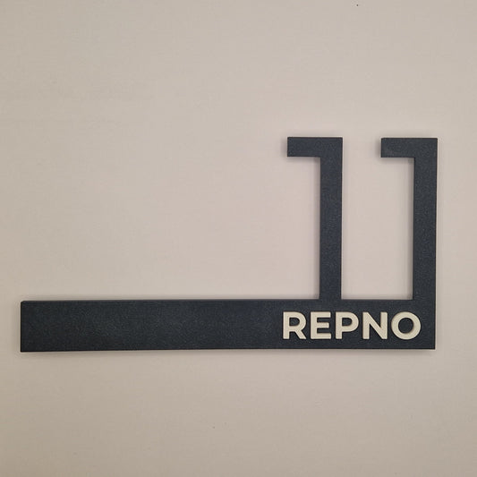 Hišna številka TIP 1