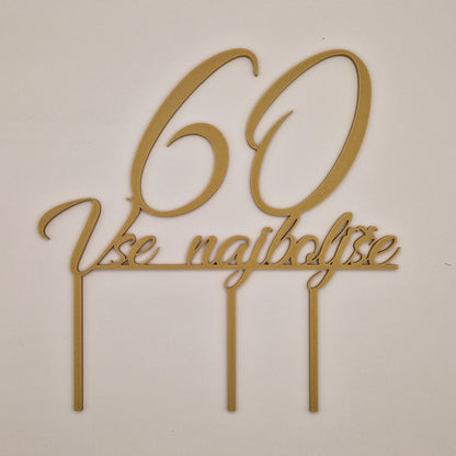 Topper "Vse najboljše" z leti
